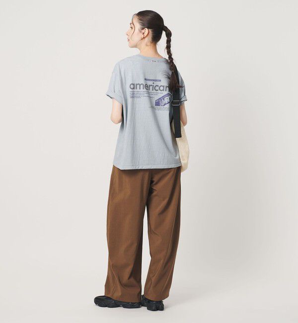 BEAUTY&YOUTH UNITED ARROWS「＜Americana＞ロゴ ショートスリーブ Tシャツ」|Tシャツ・カットソー|