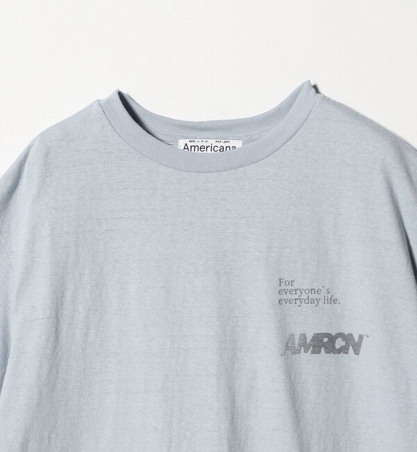 BEAUTY&YOUTH UNITED ARROWS「＜Americana＞ロゴ ショートスリーブ Tシャツ」|Tシャツ・カットソー|