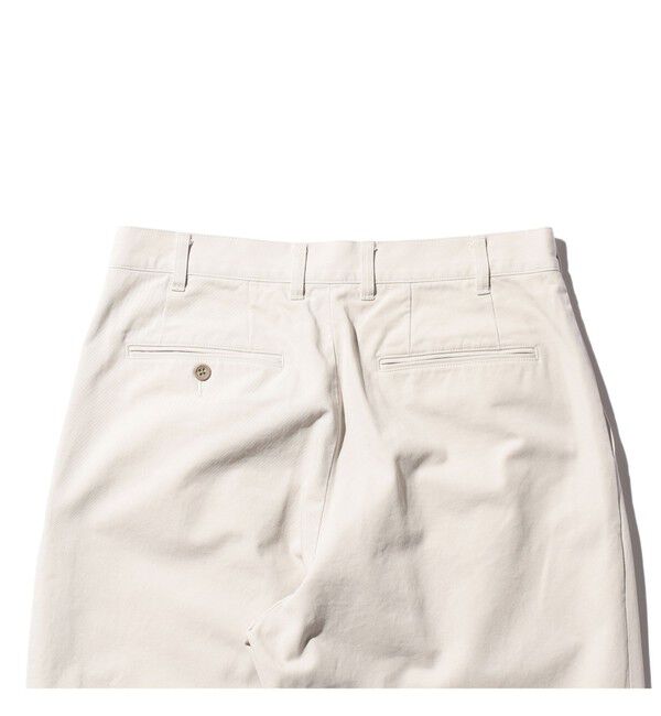 BEAMS PLUS「バイオウォッシュ 2プリーツ トラウザーズ」|チノ|