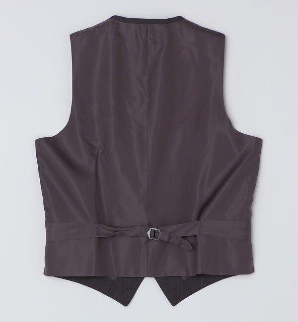 SHIPS「SHIPS: 御幸毛織 ファブリック FOUR SEASONS シャークスキン ベスト」|ダウンベスト・ベスト|