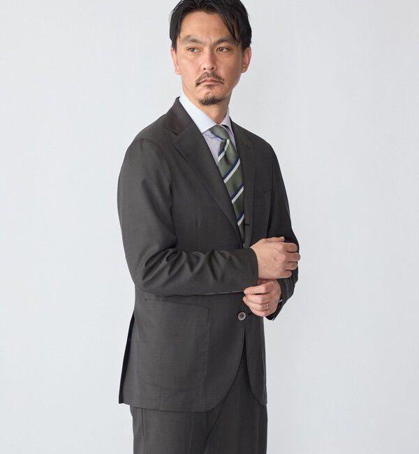 SHIPS「SHIPS: REDA ACTIVE ライト アンストラクチャード ソリッド スーツ」|スーツ|