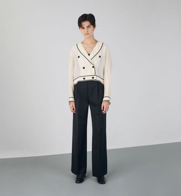 DES PRES「シルクワッシャー ダブルブレストジャケット」|その他|