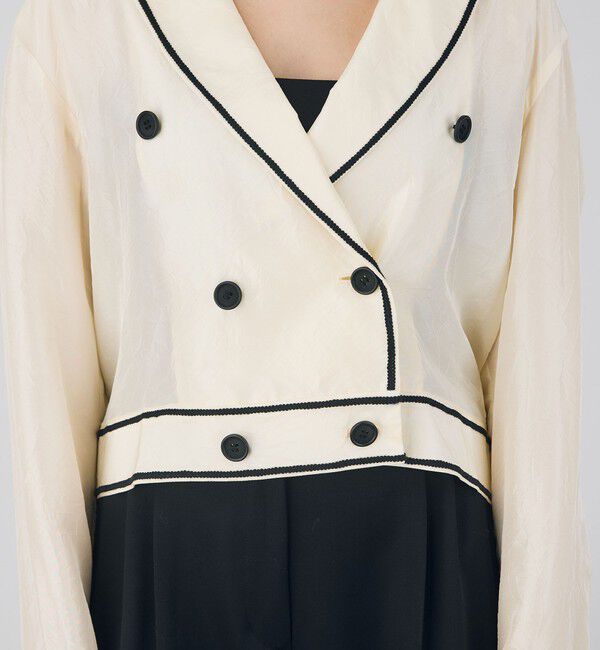 DES PRES「シルクワッシャー ダブルブレストジャケット」|その他|