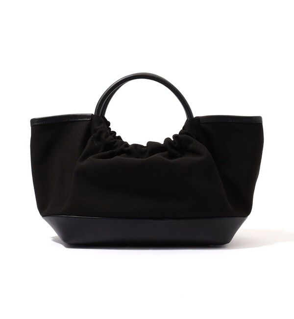 TOMORROWLAND GOODS「SOMEWHERE STUDIO  NEST M ボートシェイプバッグ 」|ハンドバッグ|19 ブラック