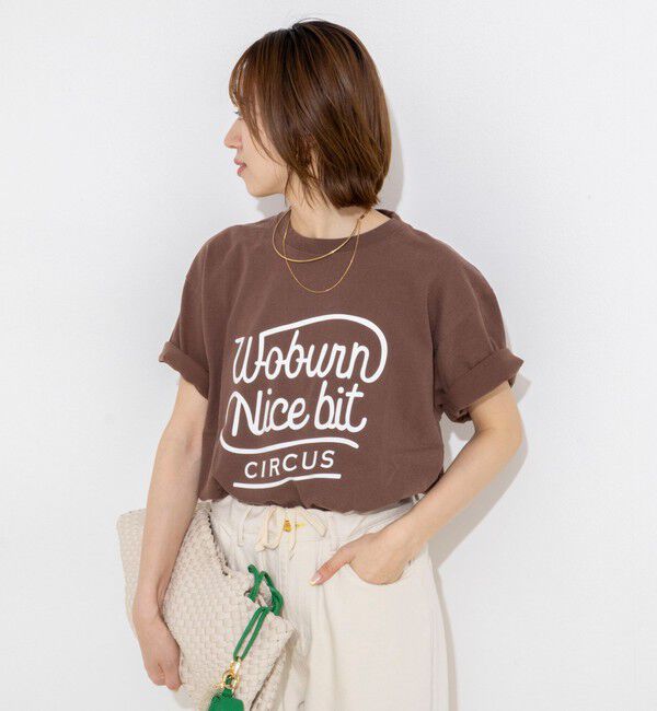 Rie Miller「【GULFCOAST SPORTSWEAR/ガルフ コースト スポーツウェア】別注プリントＴシャツ」|Tシャツ・カットソー|