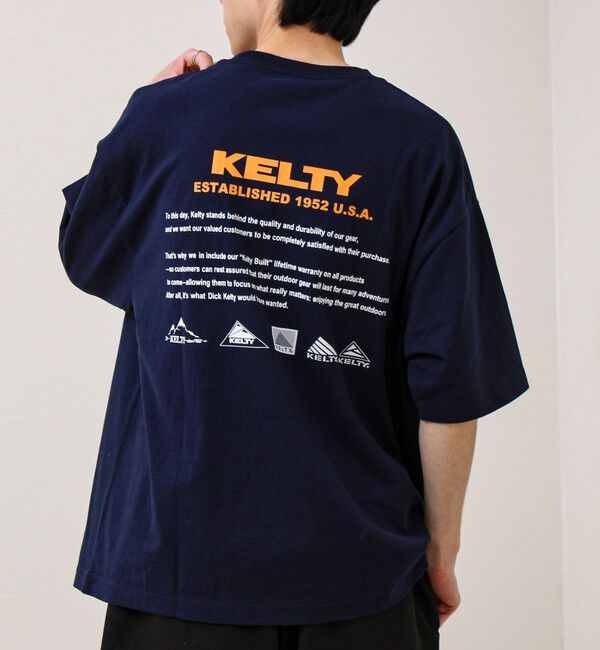 GLOSTER「【KELTY&times;GLOSTER】別注 バックヒストリーロゴT」|Tシャツ・カットソー|