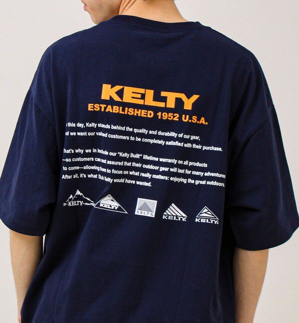 GLOSTER「【KELTY&times;GLOSTER】別注 バックヒストリーロゴT」|Tシャツ・カットソー|