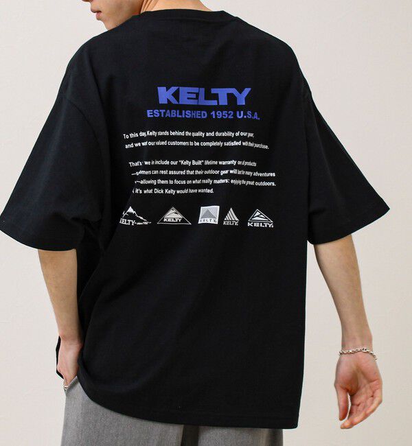 GLOSTER「【KELTY&times;GLOSTER】別注 バックヒストリーロゴT」|Tシャツ・カットソー|