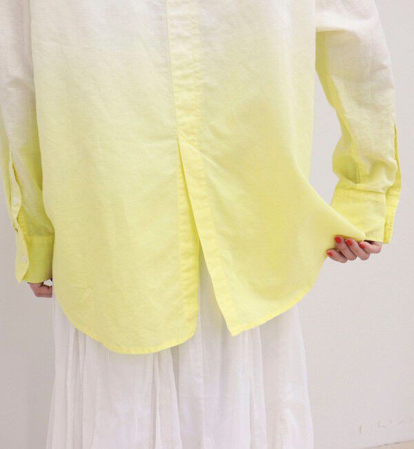 fredy emue「グラデーションリネンシャツ」|シャツ・ブラウス|