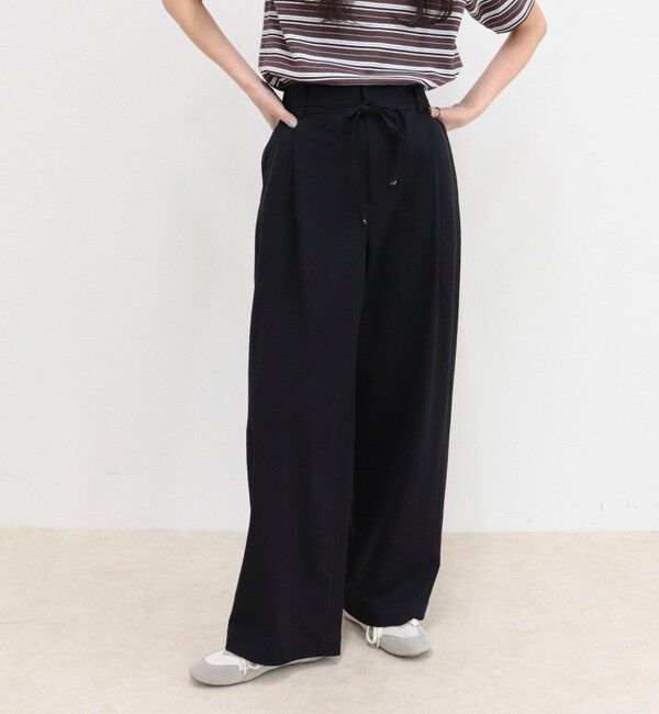 fredy emue「ハイゲージタックパンツ」|チノ|