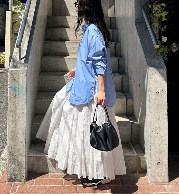 fredy emue「COTTONマチ付きギャザースカート」|スカート|