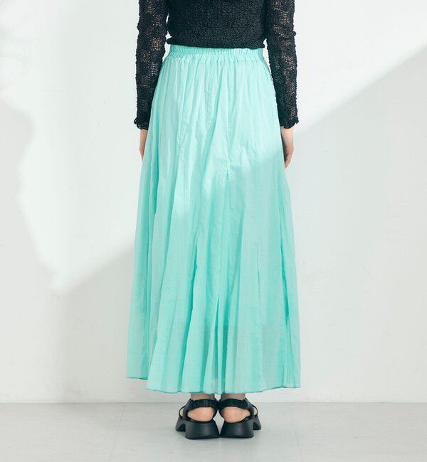 fredy emue「COTTONマチ付きギャザースカート」|スカート|