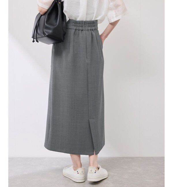 Rope&rsquo;Picnic「フロントポケットアイラインスカート」|スカート|