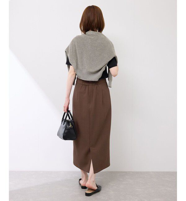 Rope&rsquo;Picnic「フロントポケットアイラインスカート」|スカート|