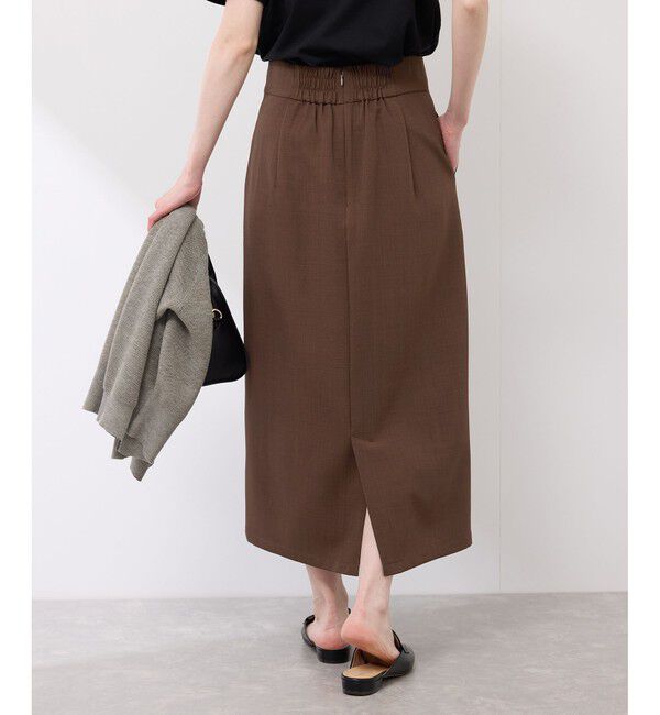 Rope&rsquo;Picnic「フロントポケットアイラインスカート」|スカート|