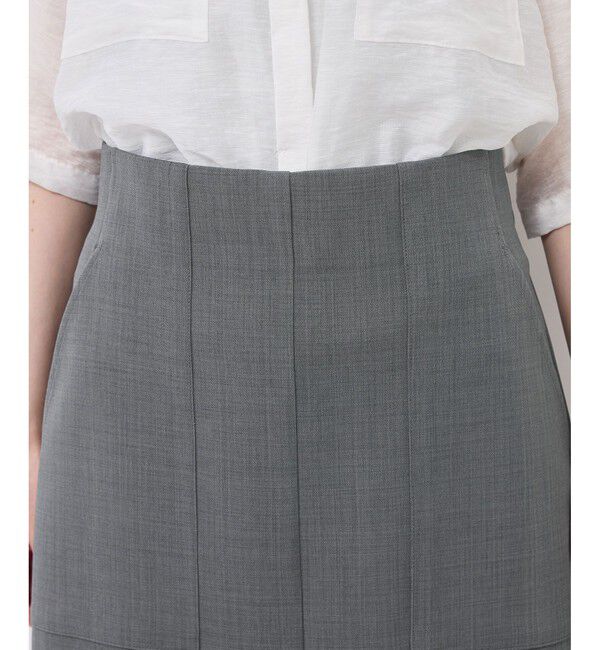 Rope&rsquo;Picnic「フロントポケットアイラインスカート」|スカート|