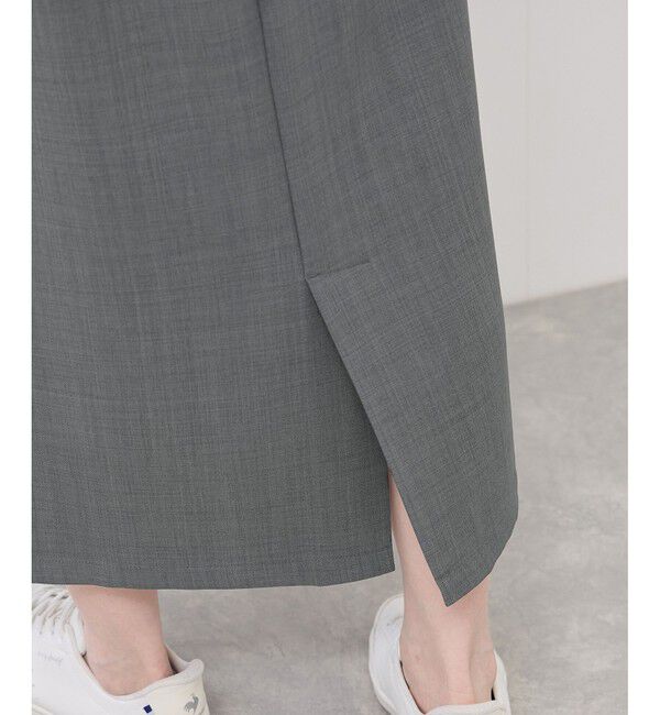 Rope&rsquo;Picnic「フロントポケットアイラインスカート」|スカート|