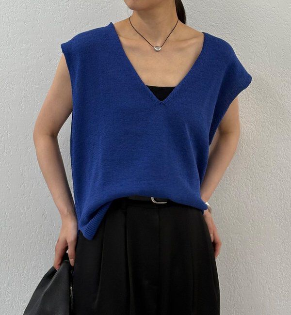  「サイドスリットニット」|ニット・セーター|