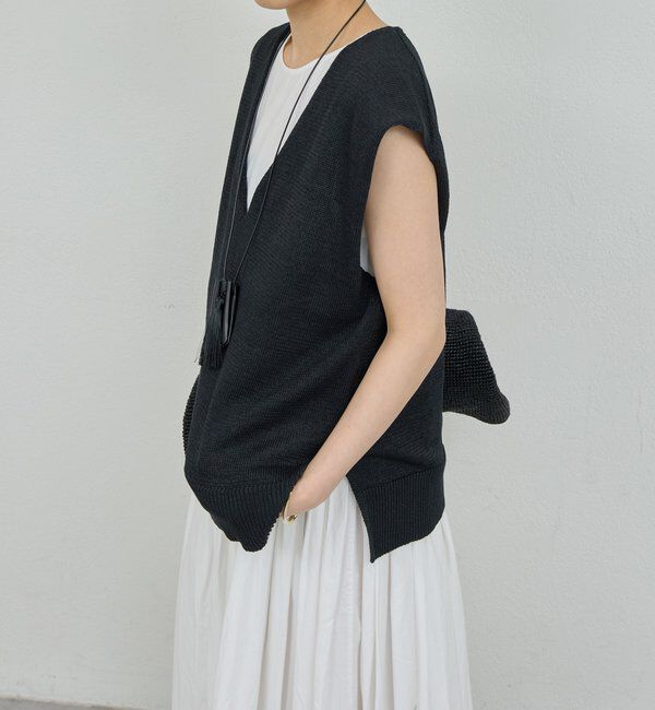  「サイドスリットニット」|ニット・セーター|