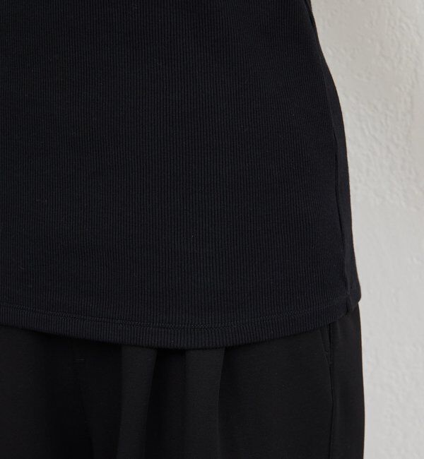  「Vレースリブタンク」|Tシャツ・カットソー|