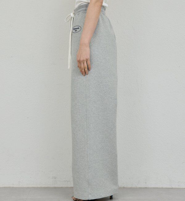  「刺繍ロゴスウェットパンツ」|チノ|