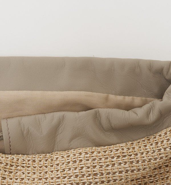  「ナイロンラフィア&times;クラウズナイロンコンビリュックサック」|リュック|