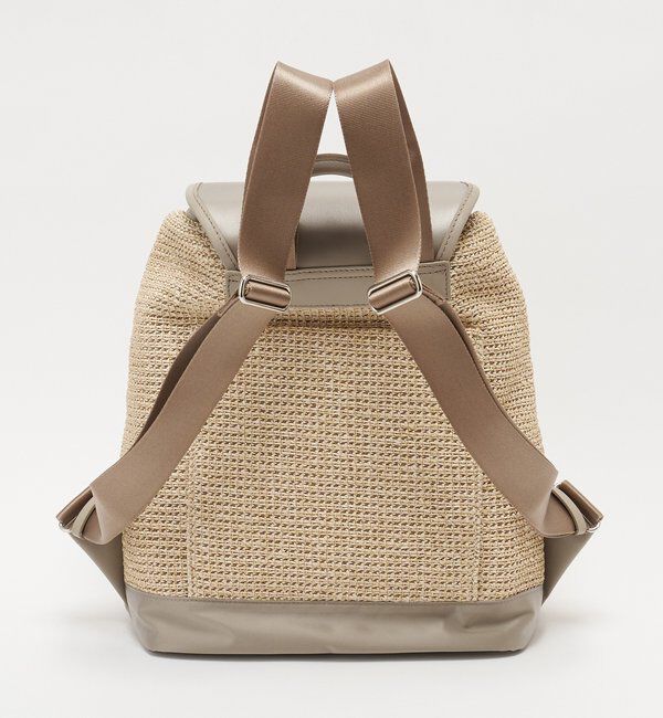  「ナイロンラフィア&times;クラウズナイロンコンビリュックサック」|リュック|