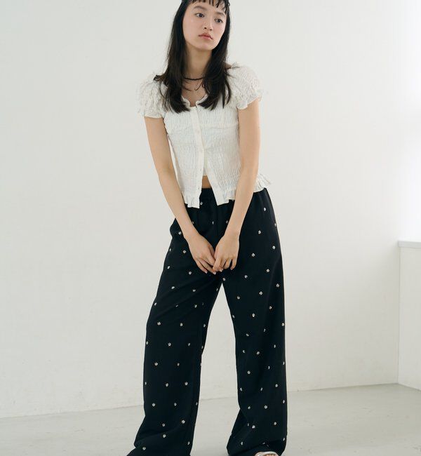  「シャーリングフレンチブラウス」|シャツ・ブラウス|