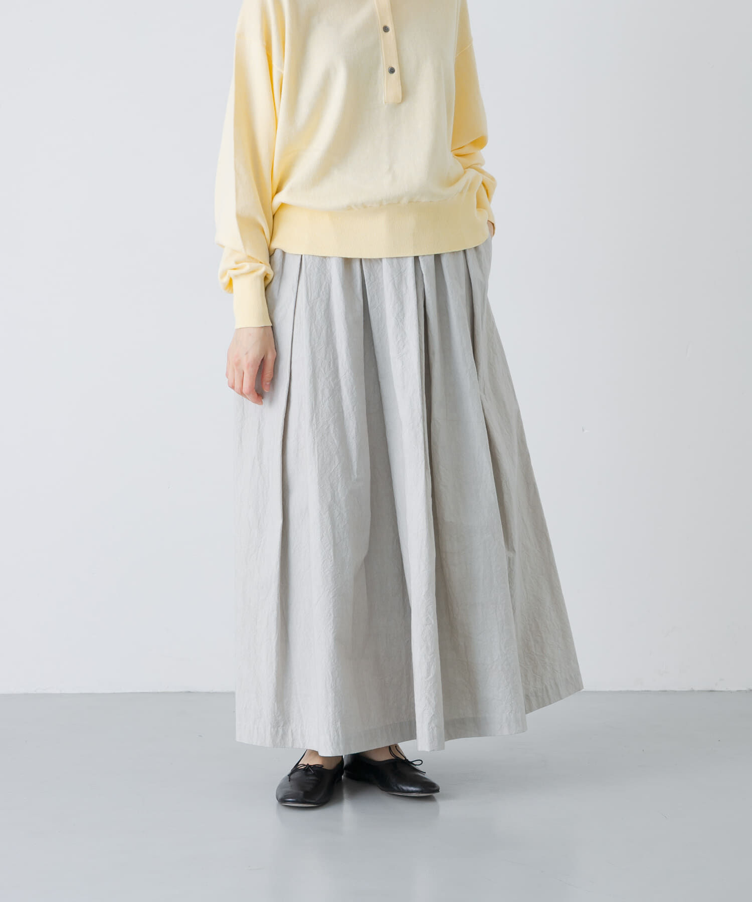 かぐれ「コットンタックスカート」|スカート|