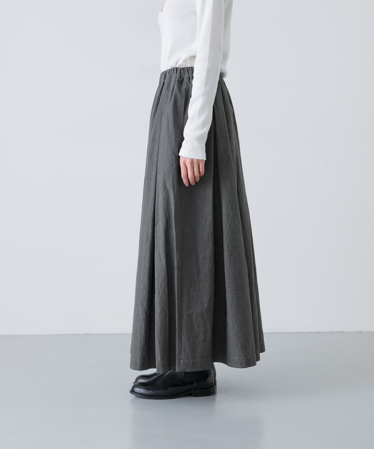 かぐれ「コットンタックスカート」|スカート|