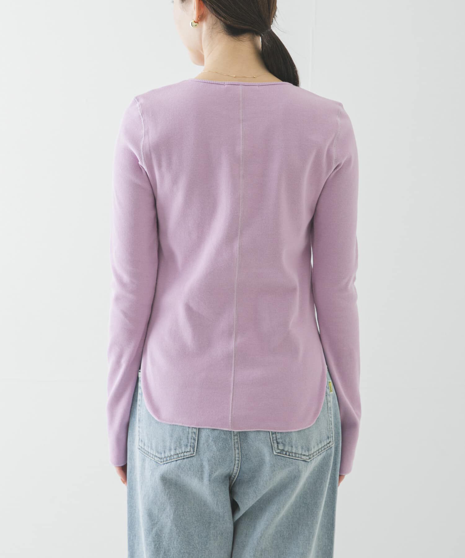 URBAN RESEARCH「ストレッチリブカットソー」|Tシャツ・カットソー|