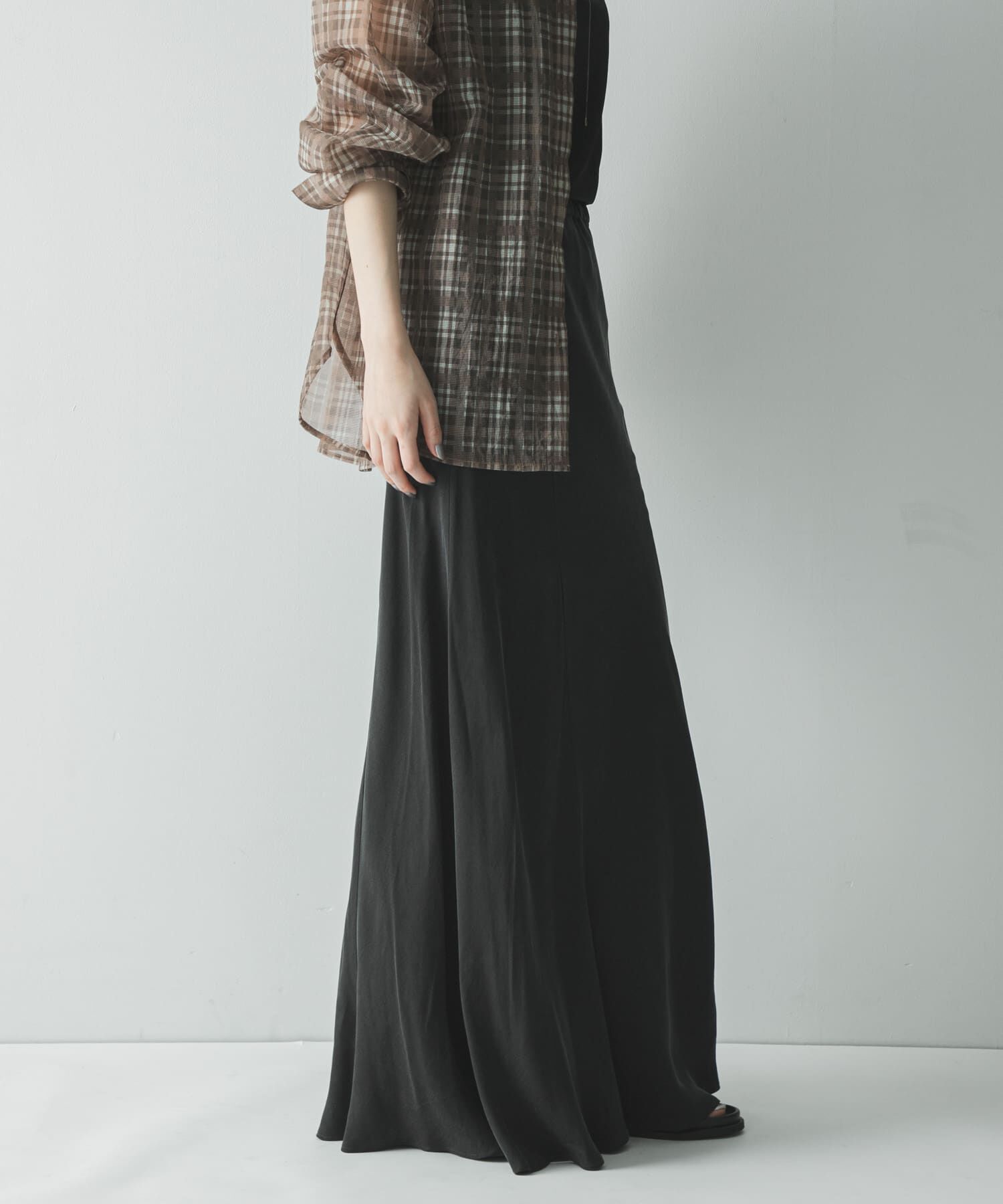 URBAN RESEARCH「キュプラバイアススカート」|スカート|