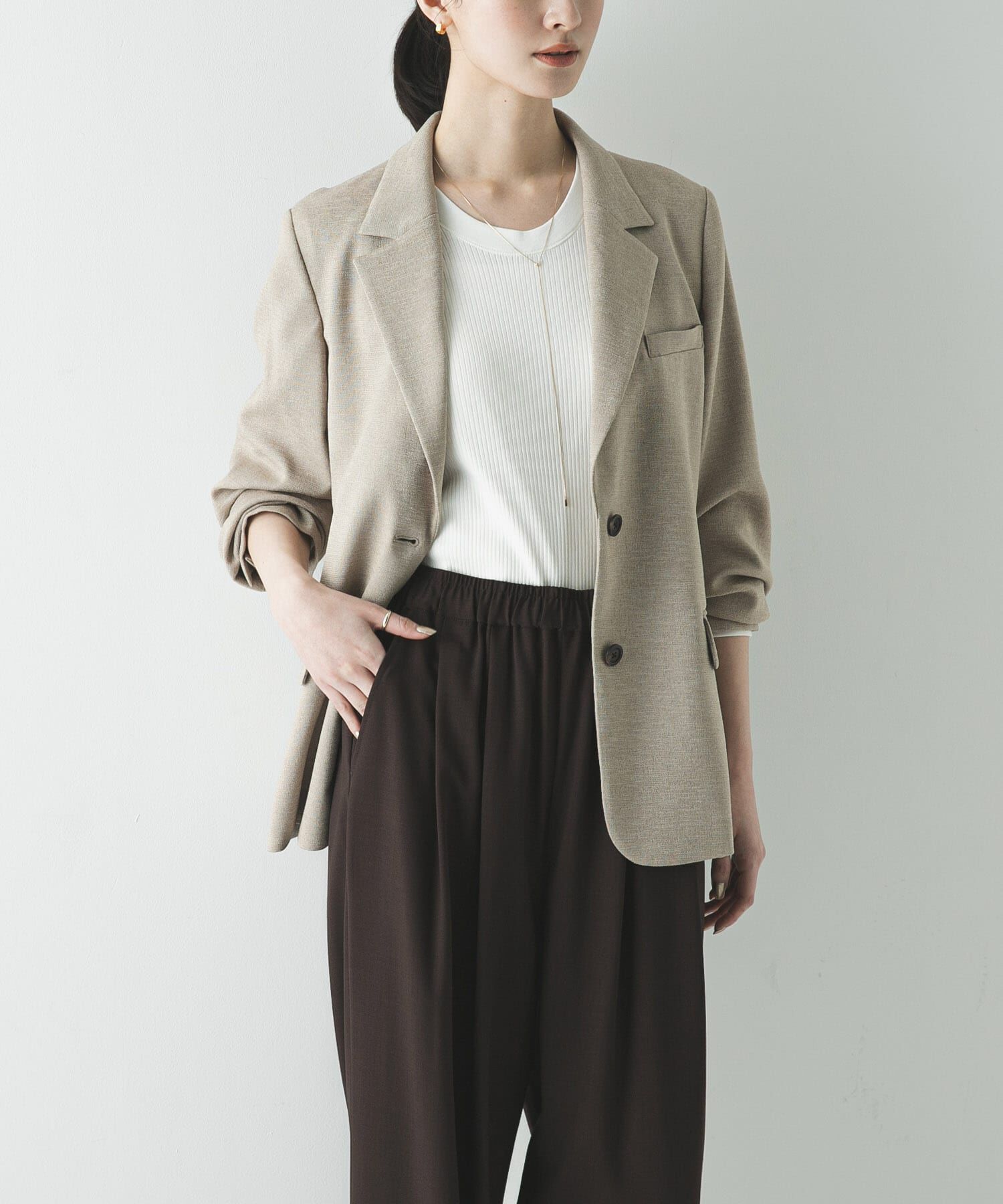 URBAN RESEARCH「リネンライクテーラードジャケット」|その他|