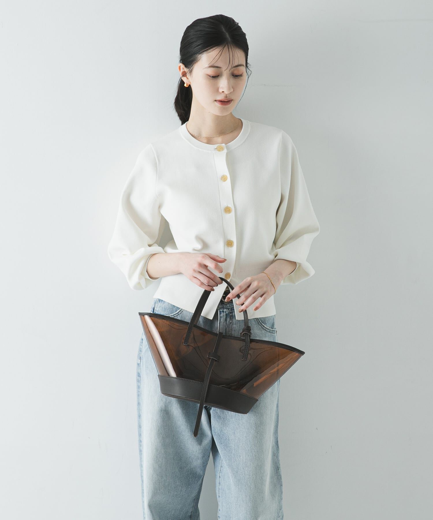 URBAN RESEARCH「コクーンスリーブカーディガン」|カーディガン|