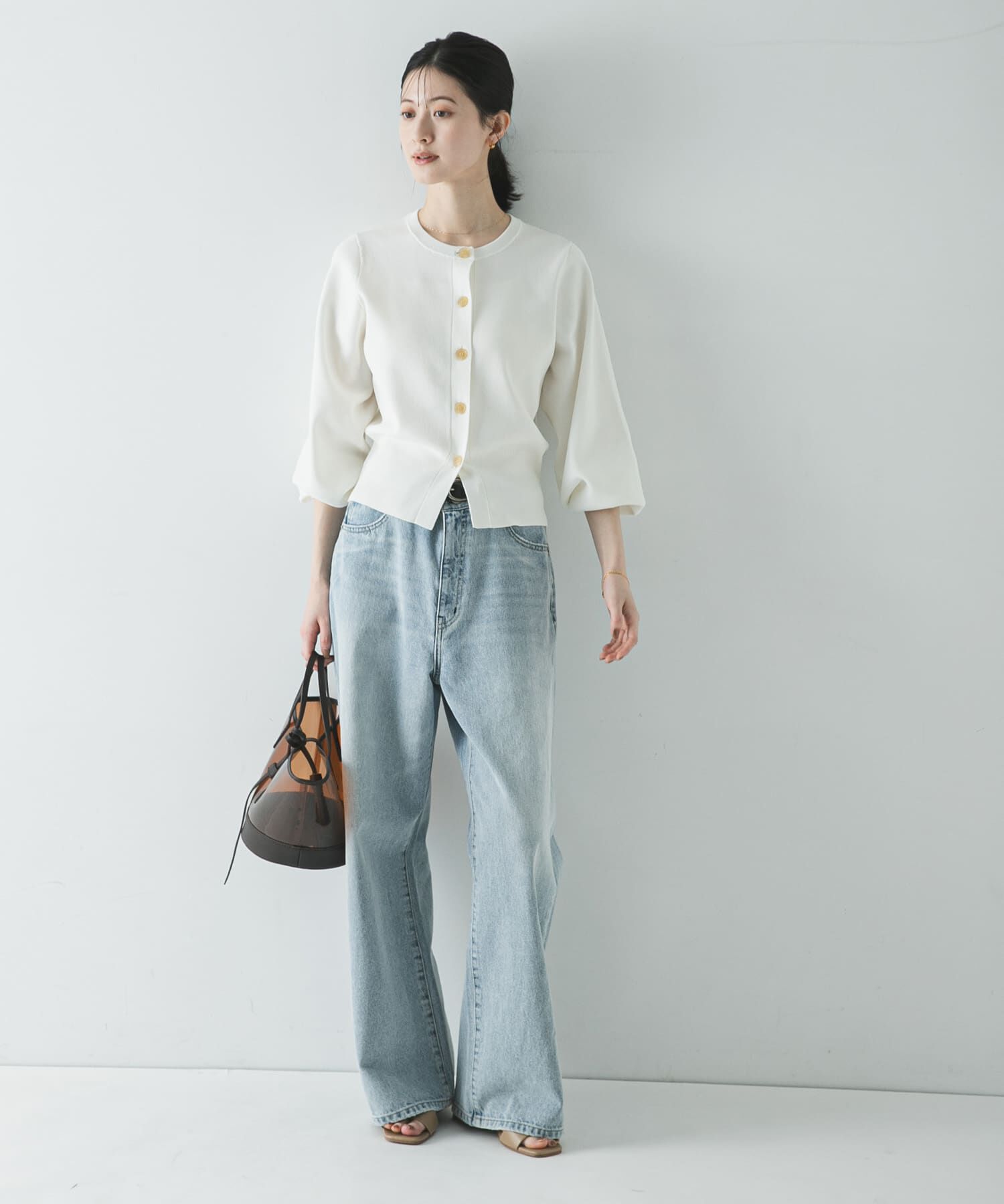 URBAN RESEARCH「コクーンスリーブカーディガン」|カーディガン|