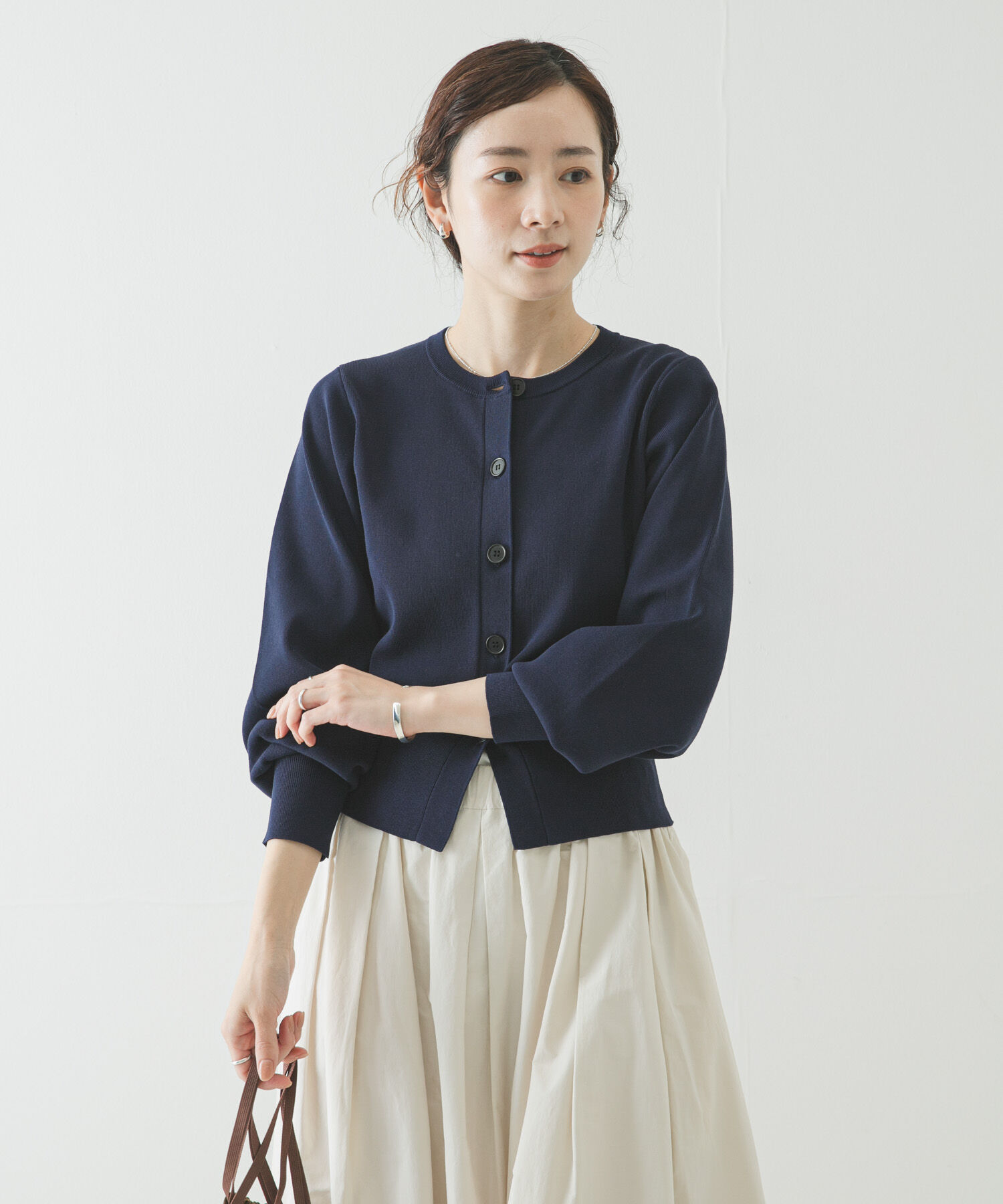 URBAN RESEARCH「コクーンスリーブカーディガン」|カーディガン|