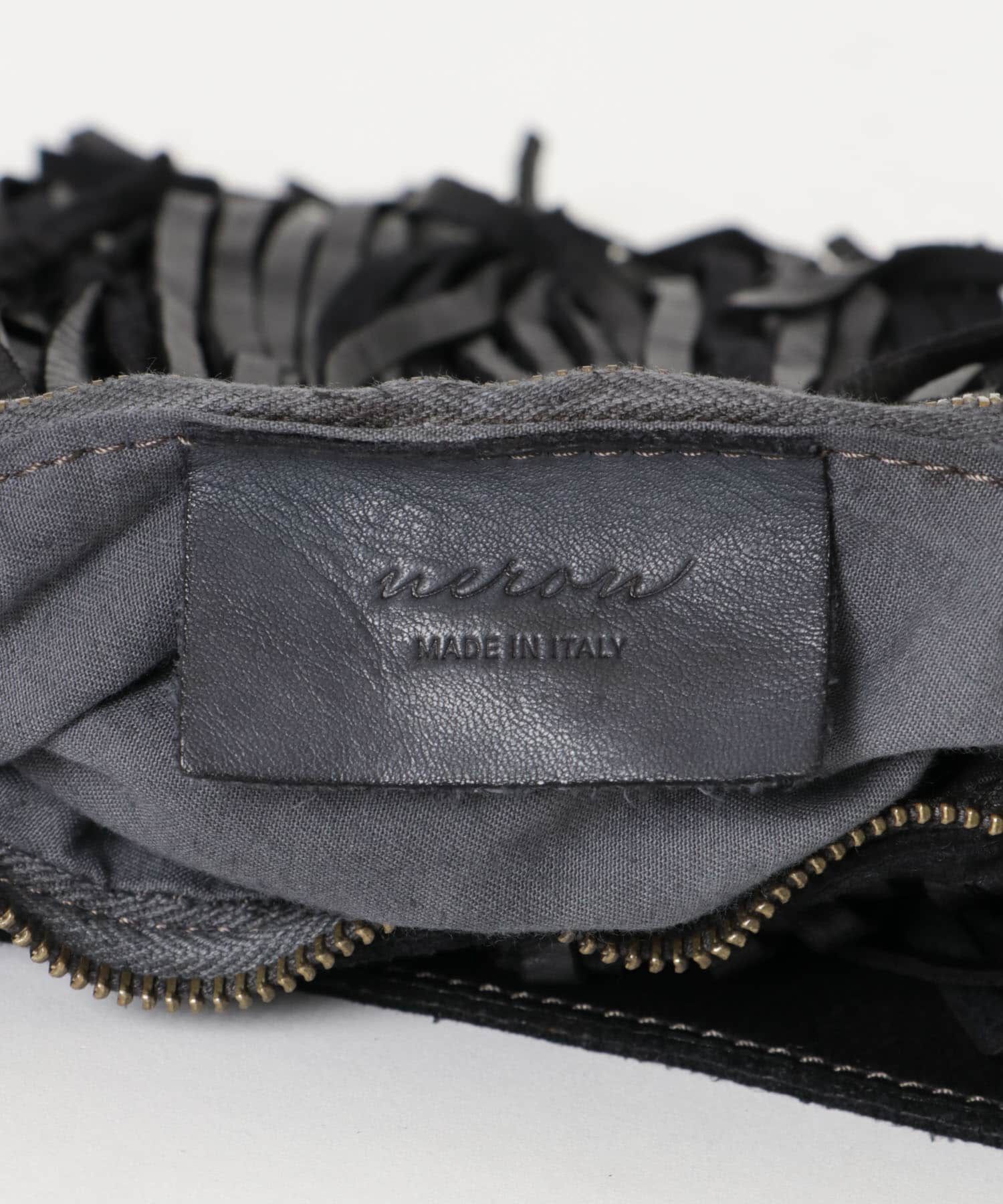 URBAN RESEARCH「レザーフリンジハンドバッグ」|ハンドバッグ|