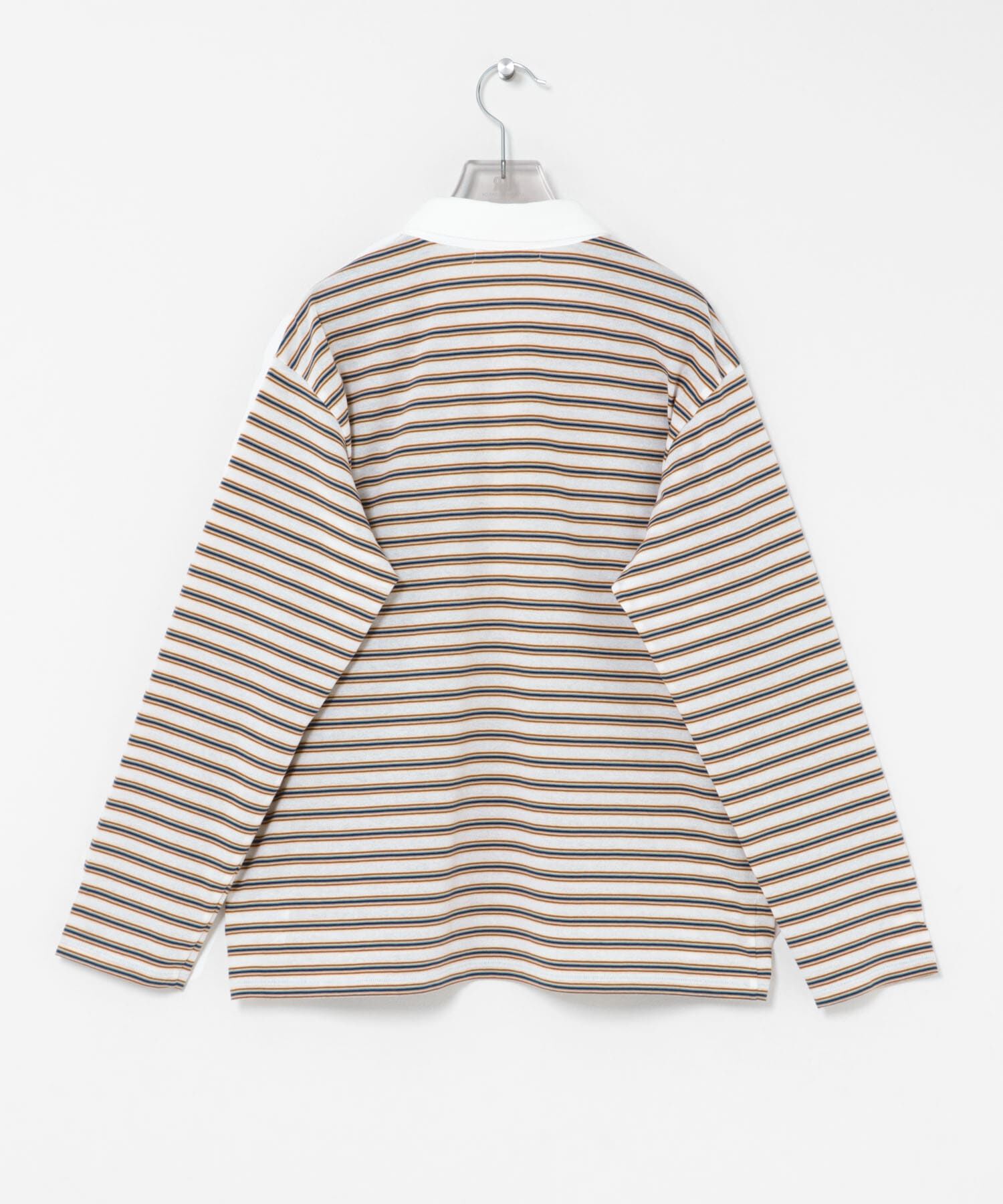 URBAN RESEARCH「シャツカラーマルチボーダーカットソー」|シャツ・ブラウス|