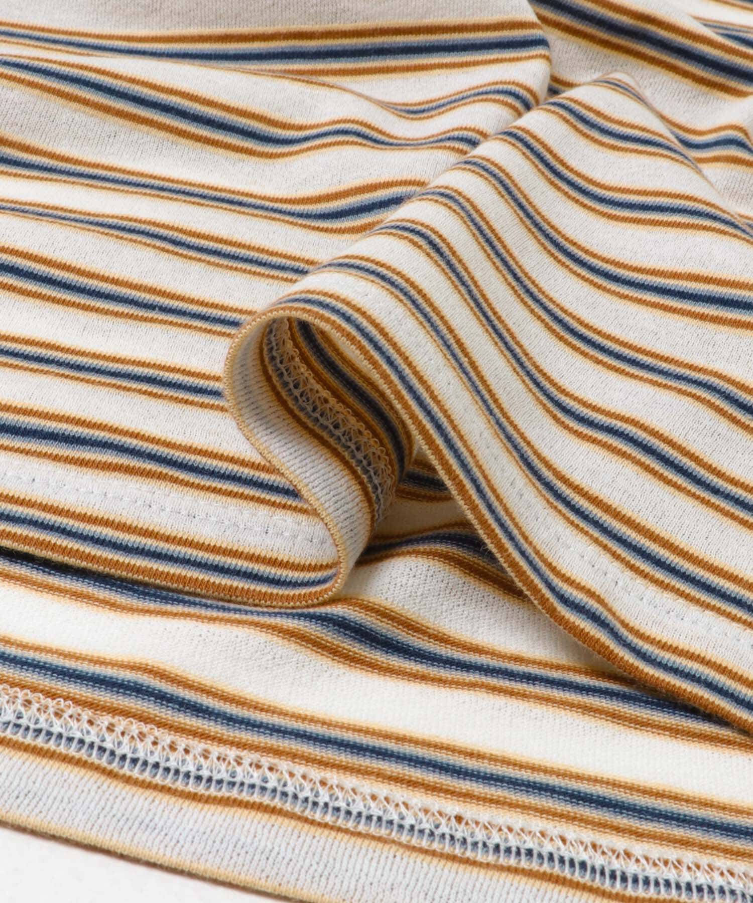 URBAN RESEARCH「シャツカラーマルチボーダーカットソー」|シャツ・ブラウス|