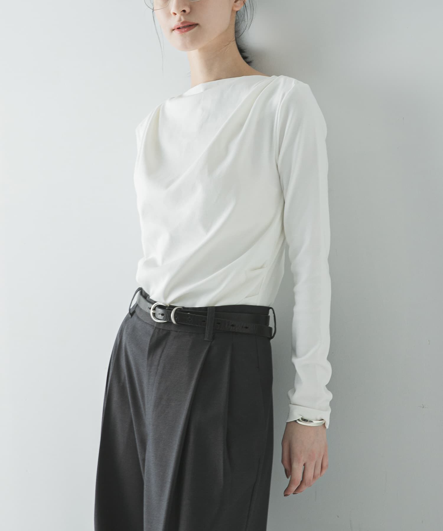 URBAN RESEARCH「2WAYドレープカットソー」|Tシャツ・カットソー|