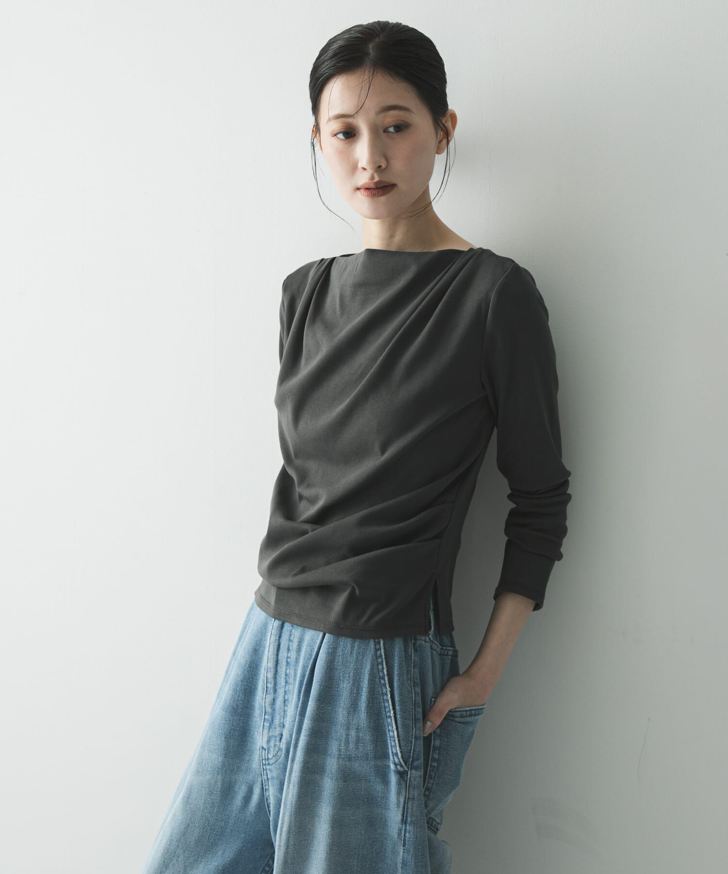 URBAN RESEARCH「2WAYドレープカットソー」|Tシャツ・カットソー|