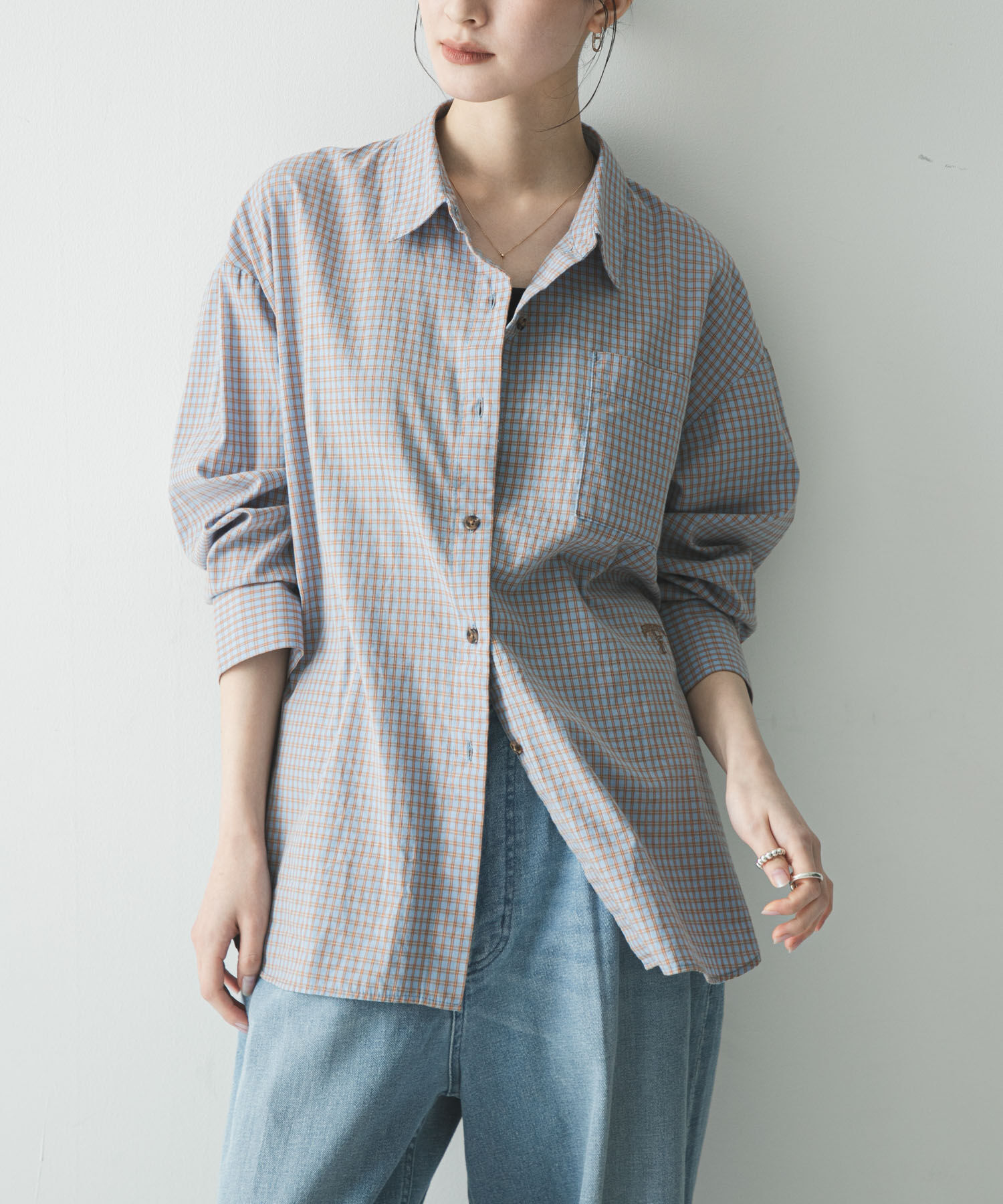 URBAN RESEARCH「『別注』PICCA&times;URBAN RESEARCH　レギュラーカラールーズシャツ」|シャツ・ブラウス|