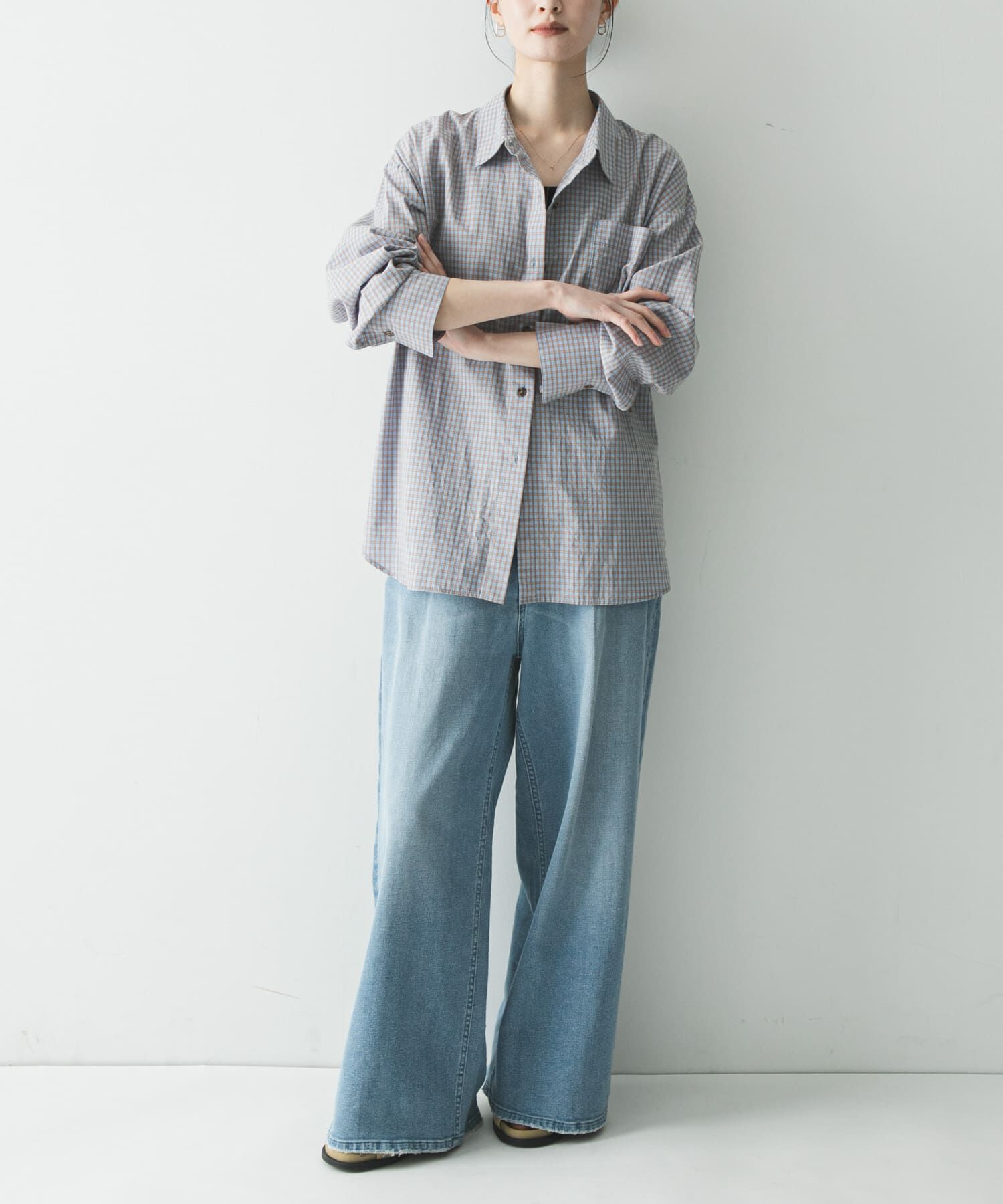 URBAN RESEARCH「『別注』PICCA&times;URBAN RESEARCH　レギュラーカラールーズシャツ」|シャツ・ブラウス|