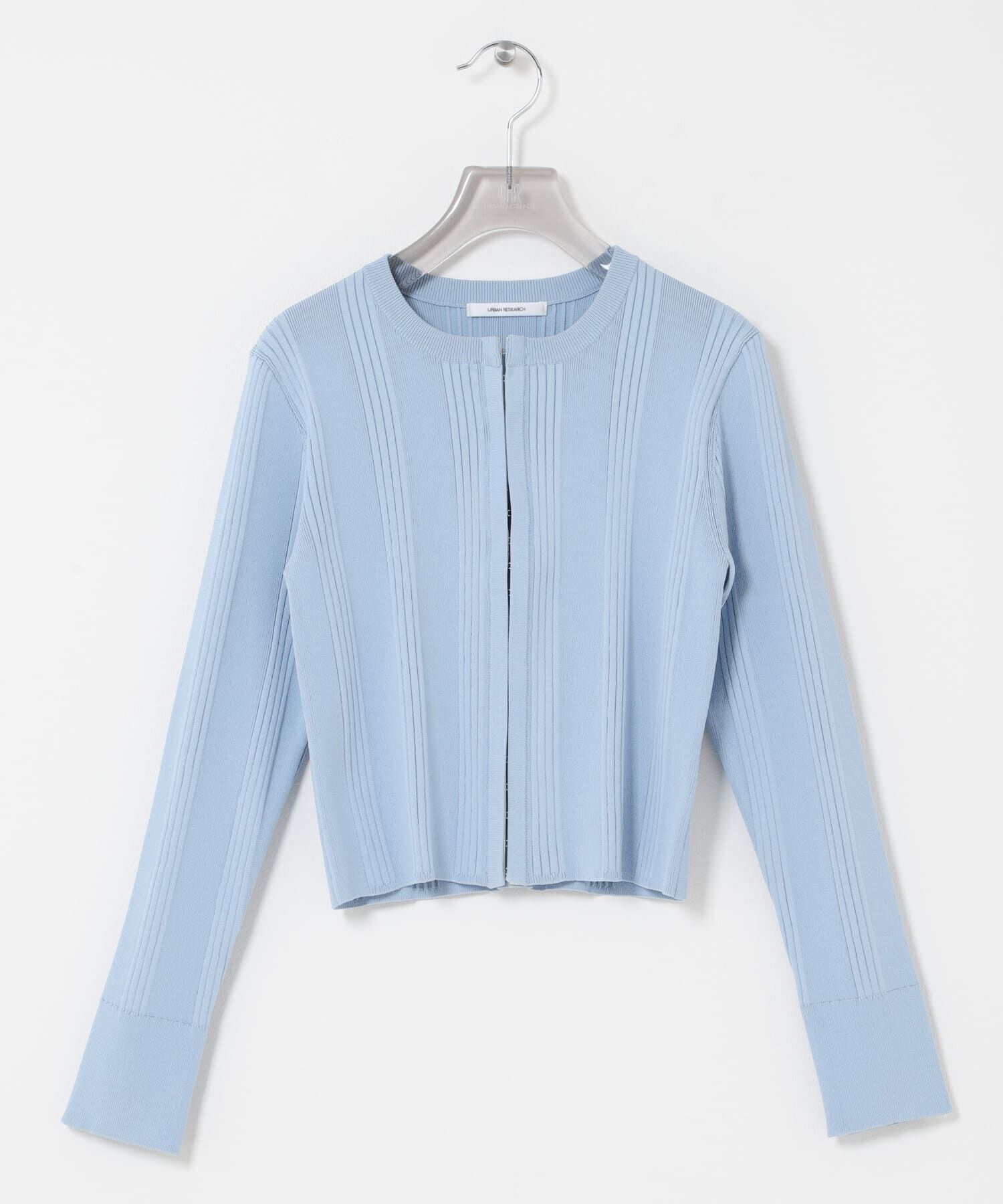 URBAN RESEARCH「ランダムリブニットカーディガン」|カーディガン|