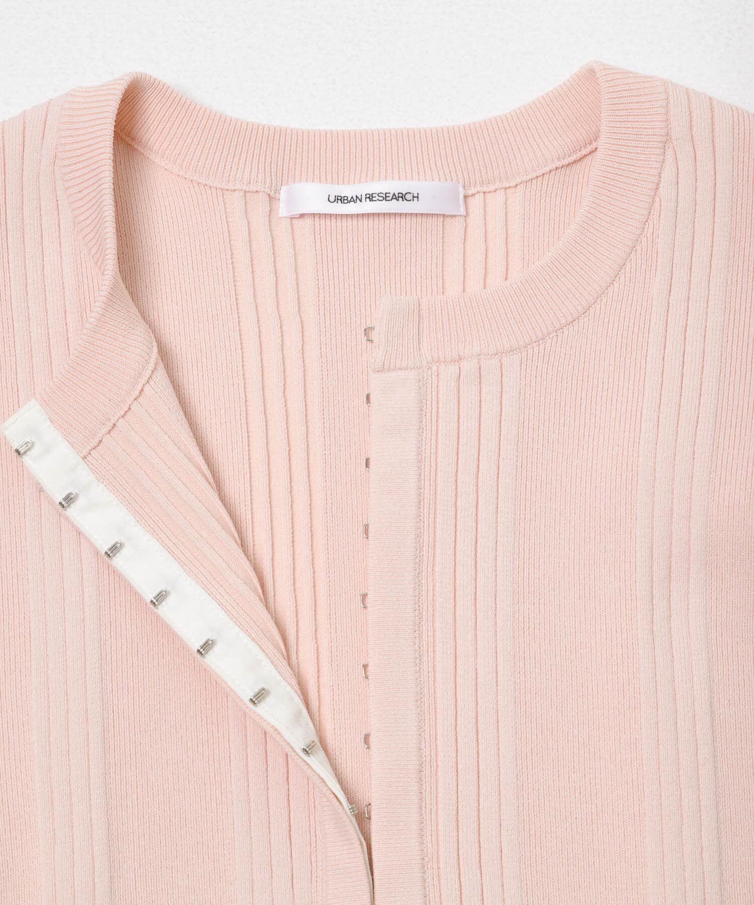 URBAN RESEARCH「ランダムリブニットカーディガン」|カーディガン|