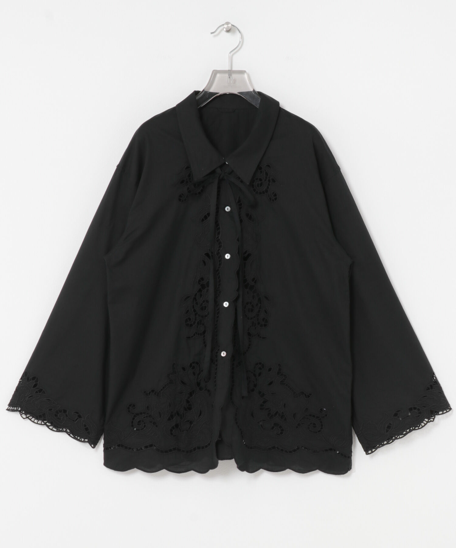URBAN RESEARCH「カットワーク刺繍シャツ」|シャツ・ブラウス|