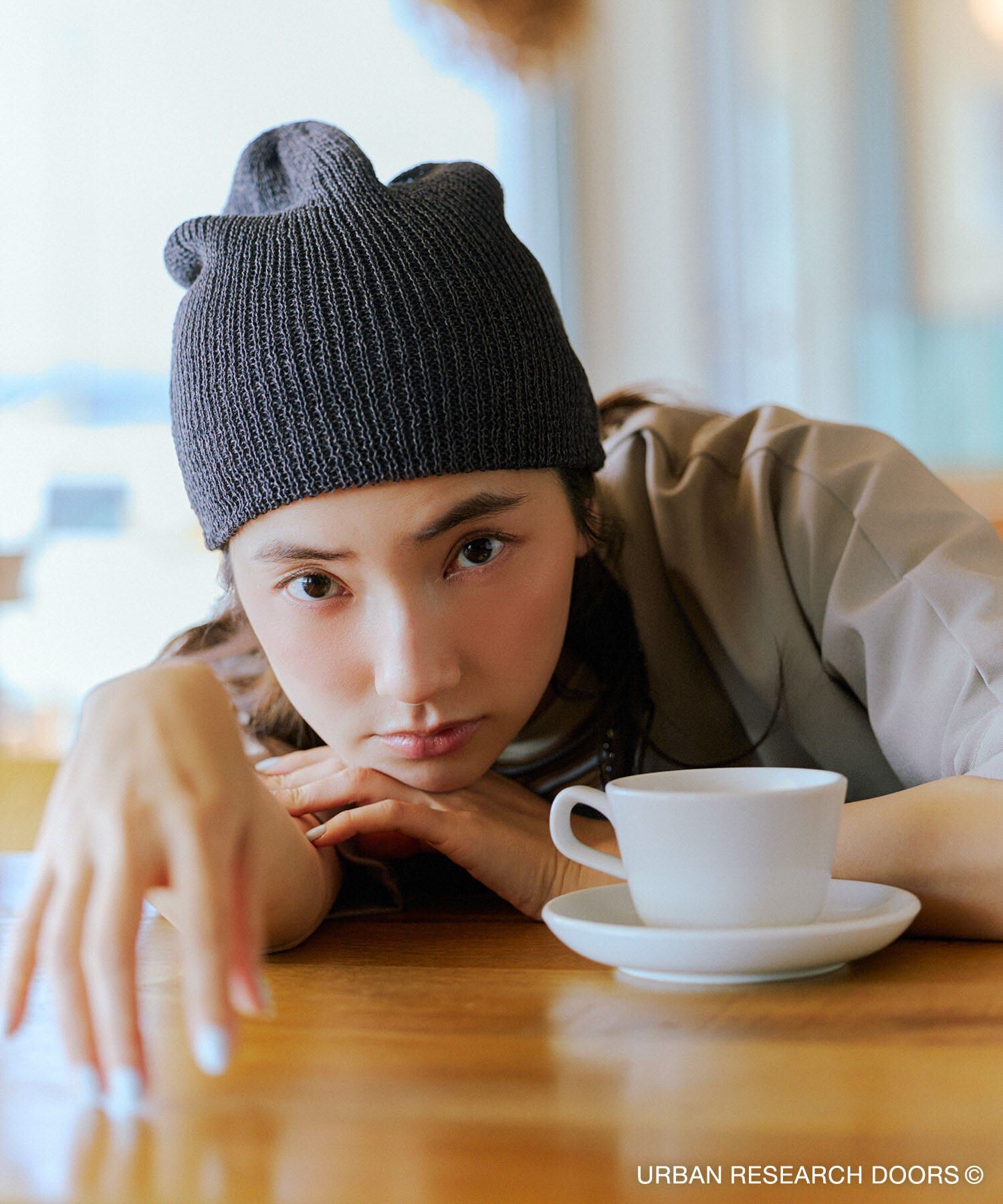 URBAN RESEARCH DOORS「『UR TECH』完声/涼ドルマン半袖シャツ」|シャツ・ブラウス|