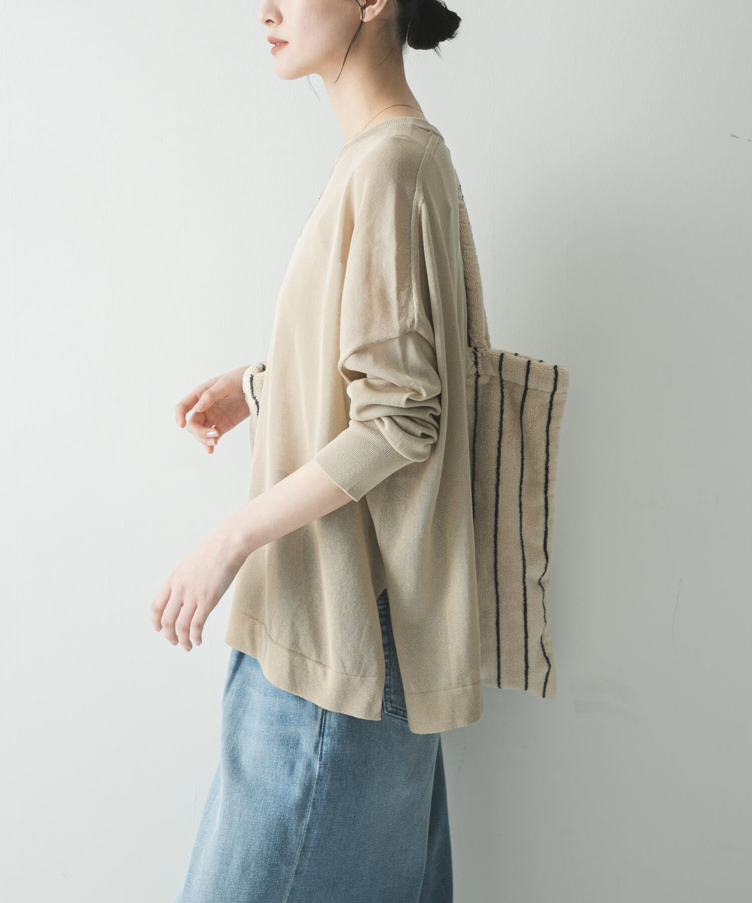 URBAN RESEARCH「UVカット加工ルーズニット」|ニット・セーター|