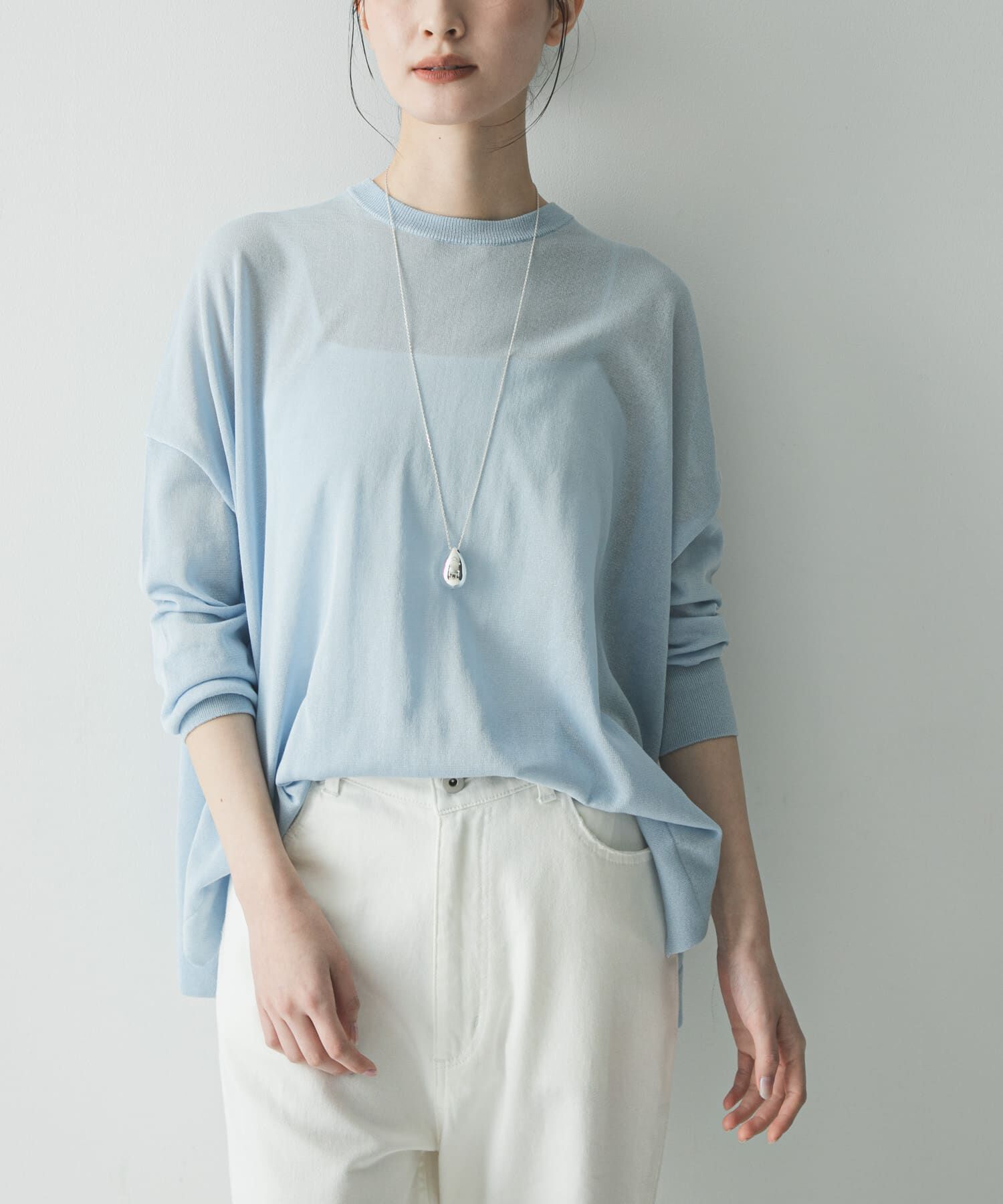 URBAN RESEARCH「UVカット加工ルーズニット」|ニット・セーター|