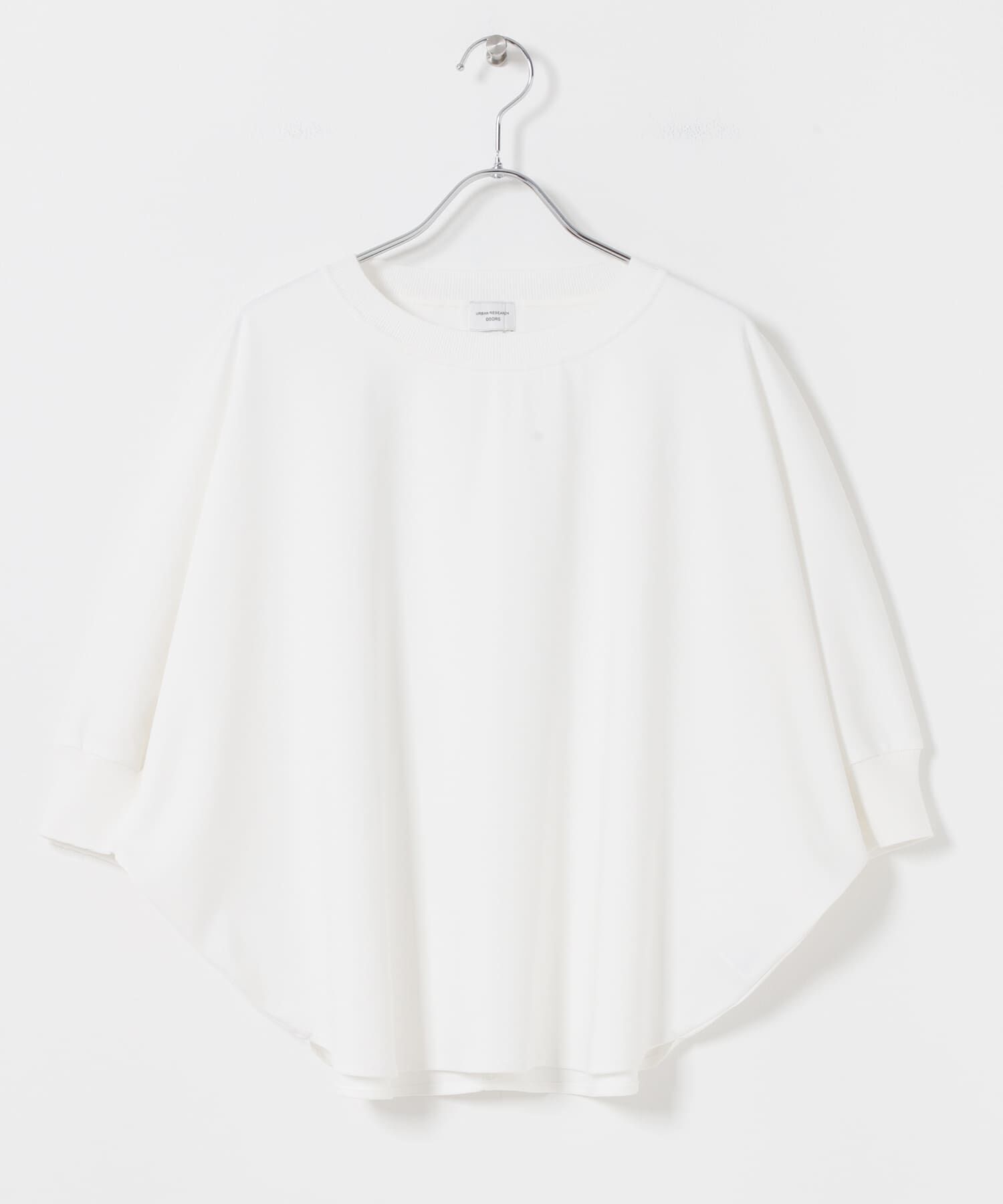 URBAN RESEARCH DOORS「ニットドッキングドルマン プルオーバー」|Tシャツ・カットソー|